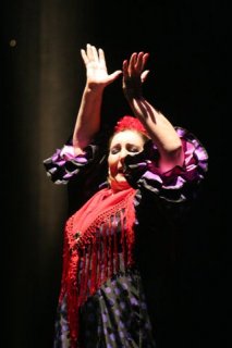 <p style="text-align: right;" dir="rtl">סילביה דוראן<br />פלמנקו MARTINETE<br />מתוך המופע FIESTA<br />אולם סוזן דלל 2006<br />צילום: דדי ליפשיץ</p>